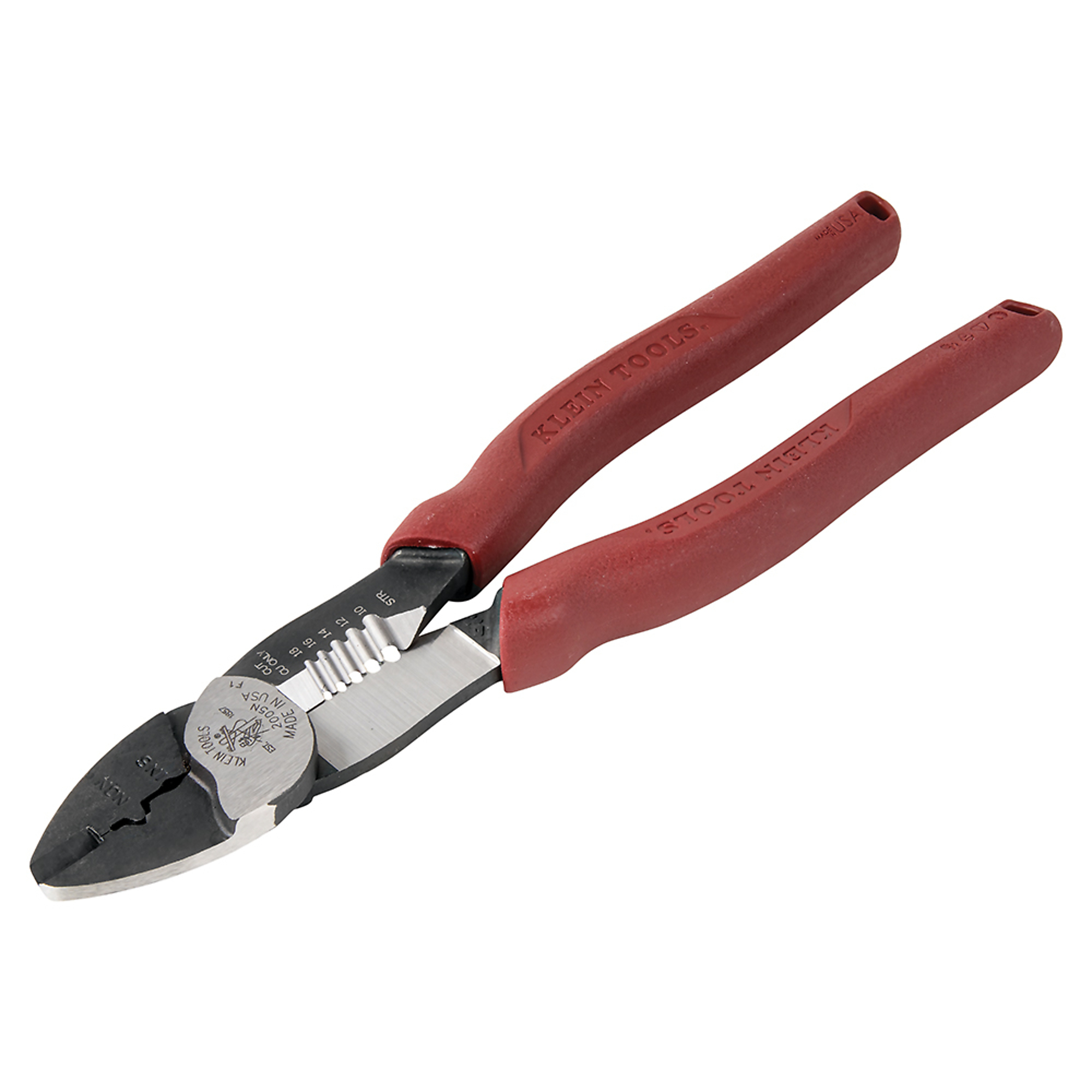 Klein Tools Wire Crimper, Cutter, Stripper Tool, Model# 2005N